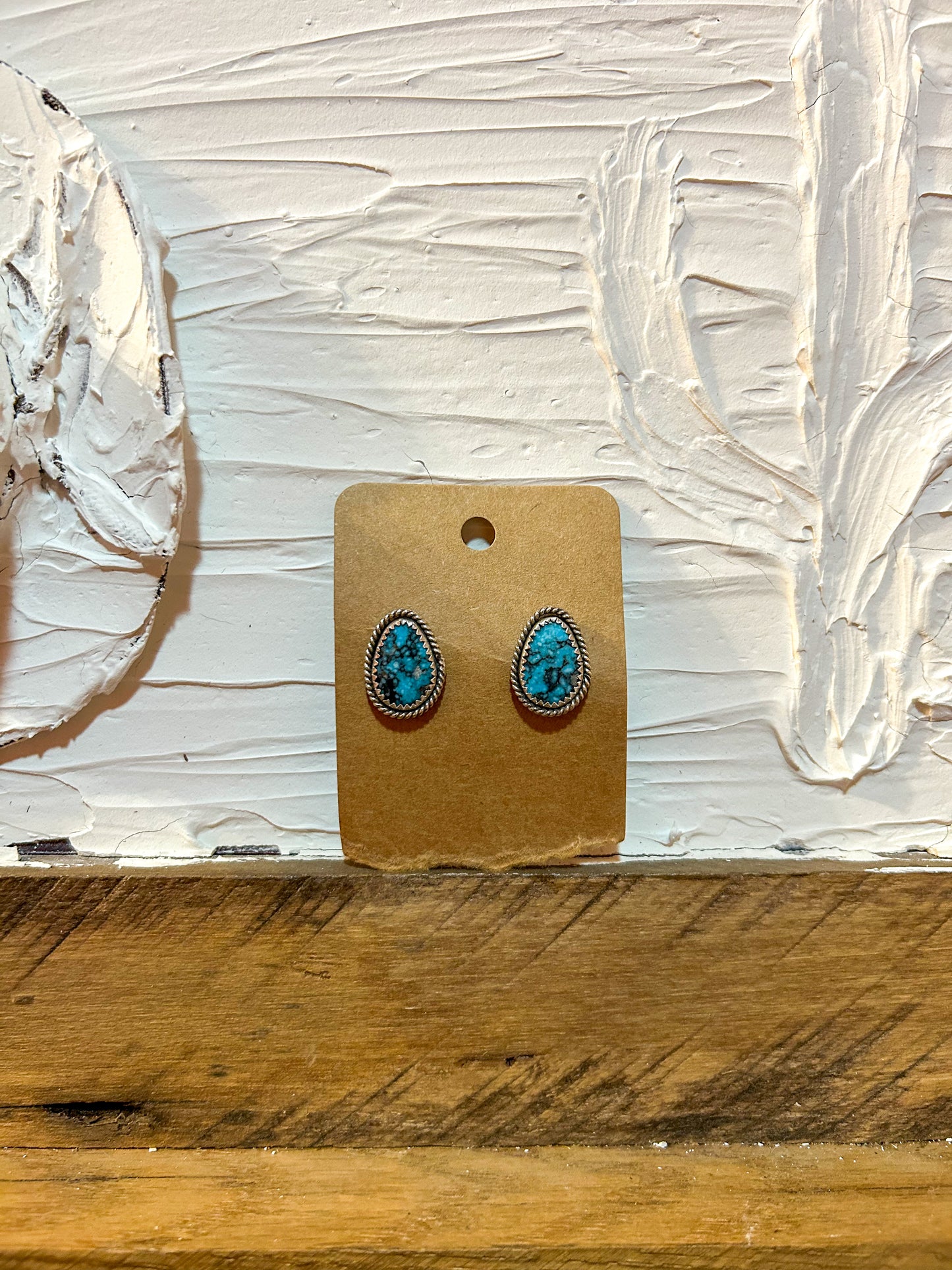 Morenci Turquoise Studs