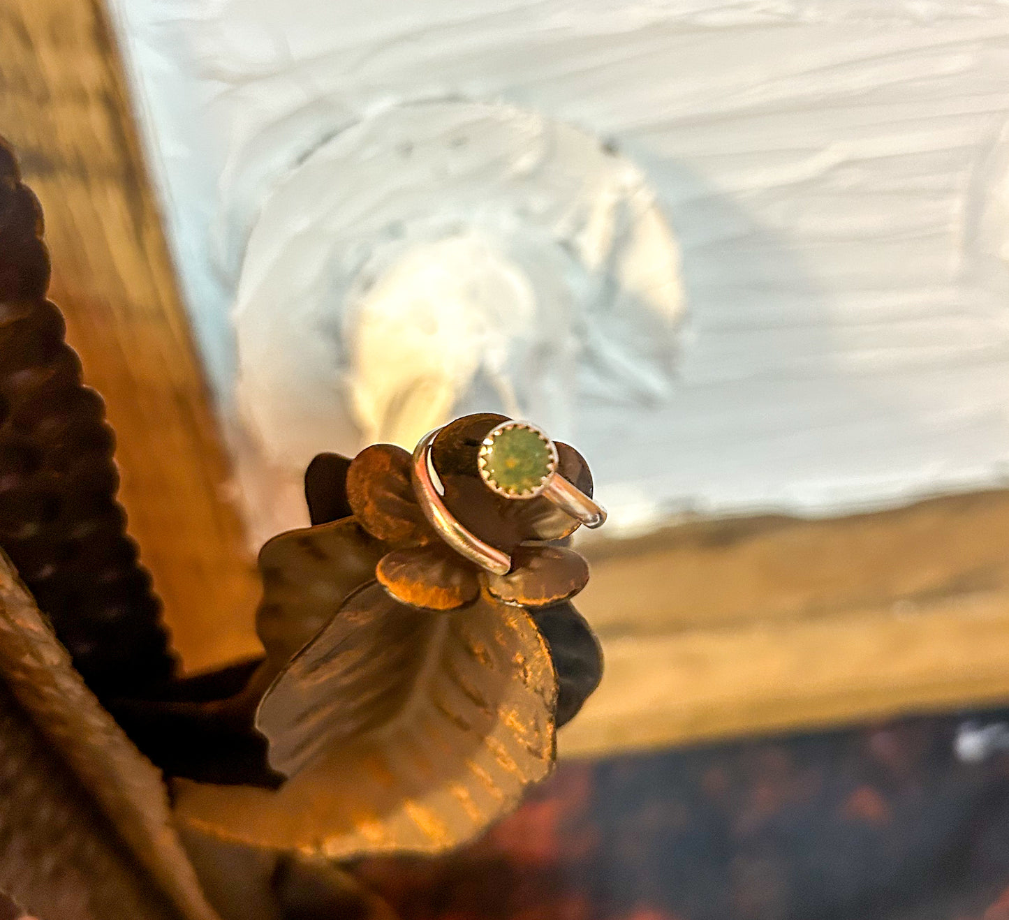 Adjustable Turquoise Ring