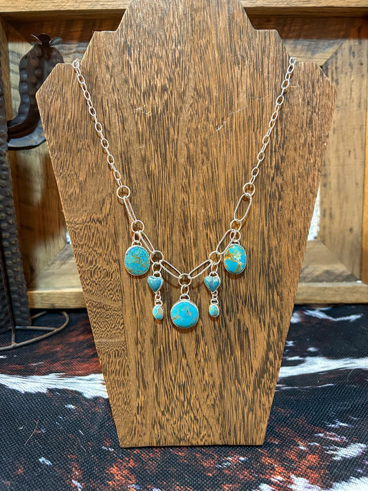 Turquoise Charm Necklace